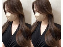 《ダークカラーでも綺麗な透明感☆》透明感がしっかり出るダークカラー♪【韓国ヘア/髪質改善/麻布十番】