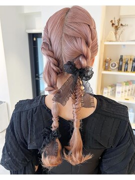 エンタリティリット(entality lit) 【entality lit】ハイトーンツインアレンジ