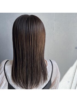 ログ(Log) 白髪ぼかしハイライト