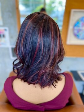 リアクト(React) くびれミディカシスカラーハイライト