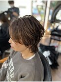 簡単スタイリング　ショートウルフ