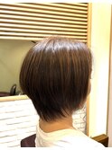 40代50代60代ショートレイヤー/レイヤーボブ