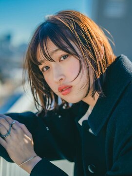 ベンジー 福間(benji) エモージュ大人愛され可愛い外はねボブレイヤー 3