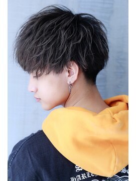 リップス レイ ギンザ(LIPPS Ray GINZA) スパイラルパーママッシュ　ツーブロック　ツイストパーマ