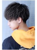 スパイラルパーママッシュ ツーブロック ツイストパーマ