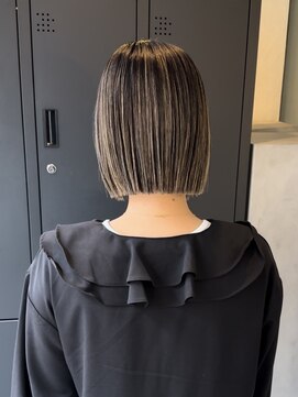 シーン(scene) 地毛風ストレートボブ