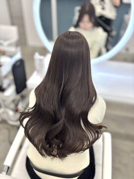 アイシー 表参道(ICY) ブリーチなしダブルカラー/くすみベージュ