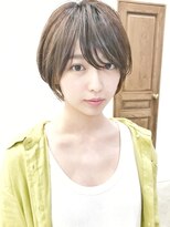 セイドット リー(Say. Ree)&nbsp;say.イメチェン外ハネボブ美髪ワイドバンググレージュハイライト