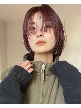 ウェイビーズ(WAVY'S) xレイヤーカット/イメチェン/ホワイトブロンド/外ハネボブ/美髪/