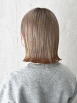ザヘアメイクシェア(THE -HAIR MAKE SHARE-)&nbsp;シアーベージュ×ブラウンエンドカラー
