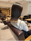 【Article二子玉川】大人ぱっつんボブ裾カラー