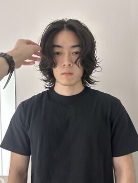 メゾンアクア 表参道(Maison ACQUA) =メンズボブパーマ/メンズボブ/フェザーパーマ／MEN’S HAIR