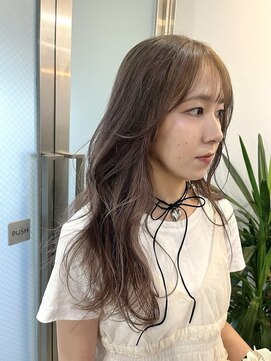 ムード(mood) グレージュ/オリーブベージュ/ダブルカラー/イルミナカラー