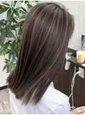 ハイライト切りっぱなし韓国風イルミナカラー堺東20代30代40代