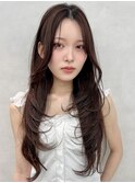 韓国レイヤー/レイヤーカット/ワンカール/小顔カット