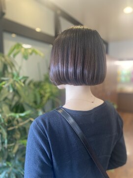 ネバーランド 平成店(NEVER LAND) ミニボブ/ボブ/前髪パーマ