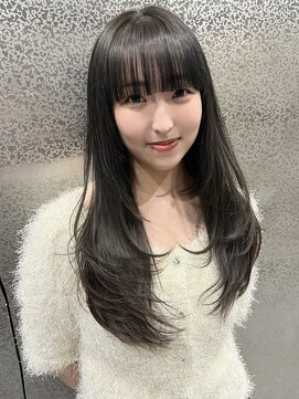 リタ(Lita) 簡単スタイリング/レイヤーカット/オリーブベージュ