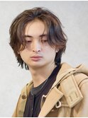 ◎メンズ マッシュ ニュアンスパーマ 束感 メンズカット