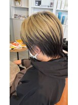 アムレヘアーエタ(amule hair eta)&nbsp;【amule hair eta】アンブレラカラーメンズレイヤー