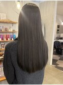 20代30代40代大人可愛い髪質改善小顔艶感ロンググレージュ