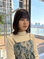 ザザ ZA/ZA 茗荷谷&nbsp;イエベ秋さんにおすすめ♪チョコブラウン/レイヤーカット