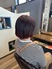 グレイカラー（全体）+似合わせカット￥8800→￥7900