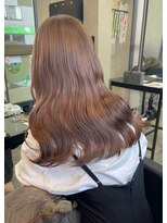 ペヴァ バイ シエンゴールド(PEVA by CIEN gold)&nbsp;ショコラブラウンカラー/ブリーチ/暖色ブラウン#浜松駅#カラー