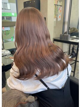 ペヴァ バイ シエンゴールド(PEVA by CIEN gold) ショコラブラウンカラー/ブリーチ/暖色ブラウン#浜松駅#カラー