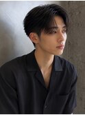 ナチュラルシースルーマッシュツーブロック刈り上げショート