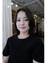 フェイバリットガーデン(favorite garden) 20代30代40代ラベンダーグレージュ顔まわりレイヤー