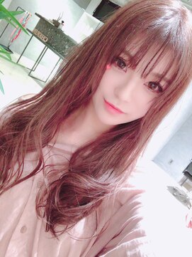 シェリム 栄(CHERIM) ロング×ラベージュ