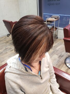 ビサンド(Bsnd) 前下がりアシンメトリーレイヤーボブ