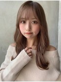 20代30代大人かわいいセミロングヘア★ブランジュ