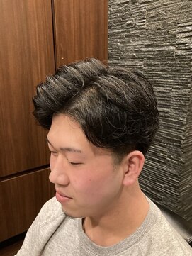 プレミアムバーバー 表参道店(PREMIUM BARBER produce by HIRO GINZA) ツーブロックアップバンクショート