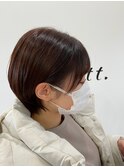 耳かけショートカット