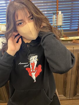 ルクス(Lux) hairLux【石原霞】馴染ませハイライト/厳しい職場に対応