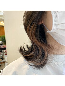 アリスバイアフロート 自由が丘(ALICe by AFLOAT) インナーカラー/ミルクティーベージュ