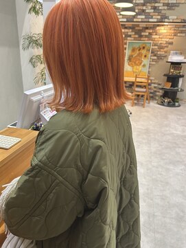 リリィ(LILY) オレンジブラウンカラー