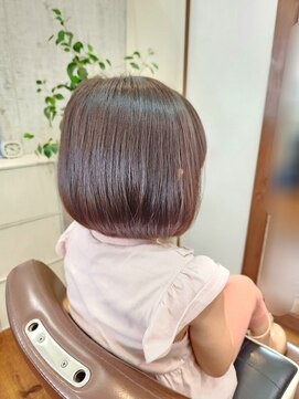 ジャンプ アズ 加古川店(JUMP×Az) キッズカット/前下がりボブ