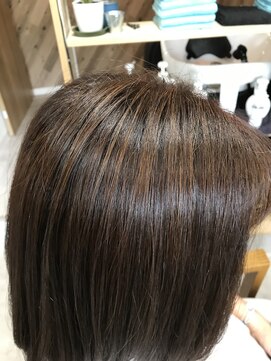 ピース(peace) 白髪ぼかしハイライト