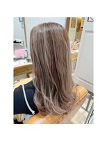 ヘアーラウンジ ハピル(Hair lounge Hapir) シルキーベージュシルキーカラー/グレージュカラー/20代30代40代