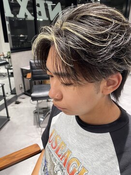 ネクストネオ 静岡(NEXT NEO) NEXT静岡NEO【櫻田】ハイライトメッシュセンターパートウルフV2