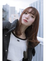 #2024#グレージュ#冬#春＃セミロング