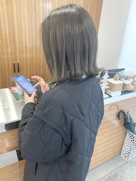 カッツ 駅家店(CUT S) 透明感オリーブベージュカラー〇