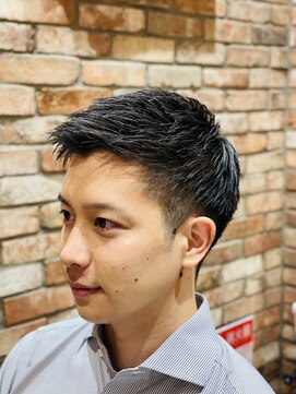 アントレース 東池袋店(UNTRACE) ツーブロック×アップバング 【メンズ/バーバー/理容室】