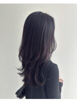 ゴットフロー(GOTTO FLOW) 韓国/レイヤーカット/バイオレットグレージュ