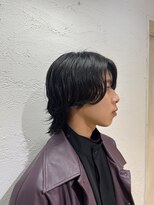 アジールヘア 池袋東口店(agir hair) メンズニュアンス毛流れパーマウルフカット美髪のススメ