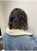 【ハクラ】ボブ スパイラルパーマ surfパーマ ボブパーマ