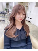 レイヤーカット/韓国ヘア/ハイトーン/千葉/MANAMI
