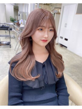 ファンド 千葉(fand) レイヤーカット/韓国ヘア/ハイトーン/千葉/MANAMI